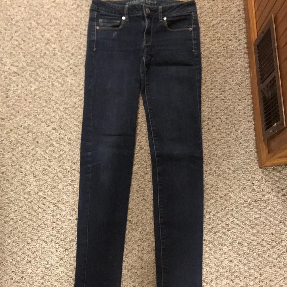 Dark Blue American Eagle Jeans